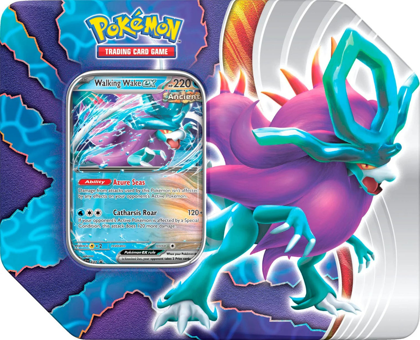 Paradox Clash Tin [Walking Wake ex] [MCAP - 000]