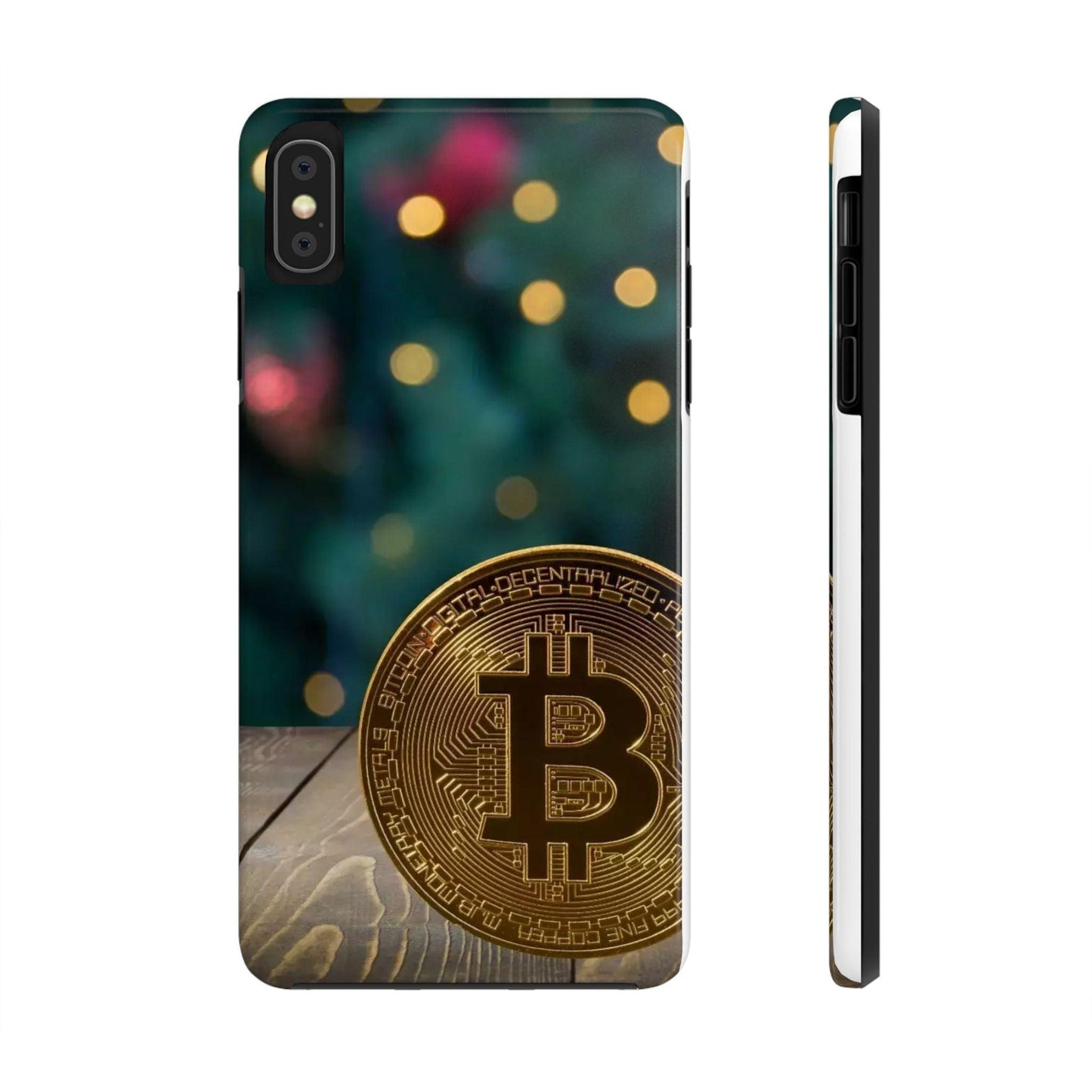 Crypto Bitcoin High Quality Printed Tough Phone Cases