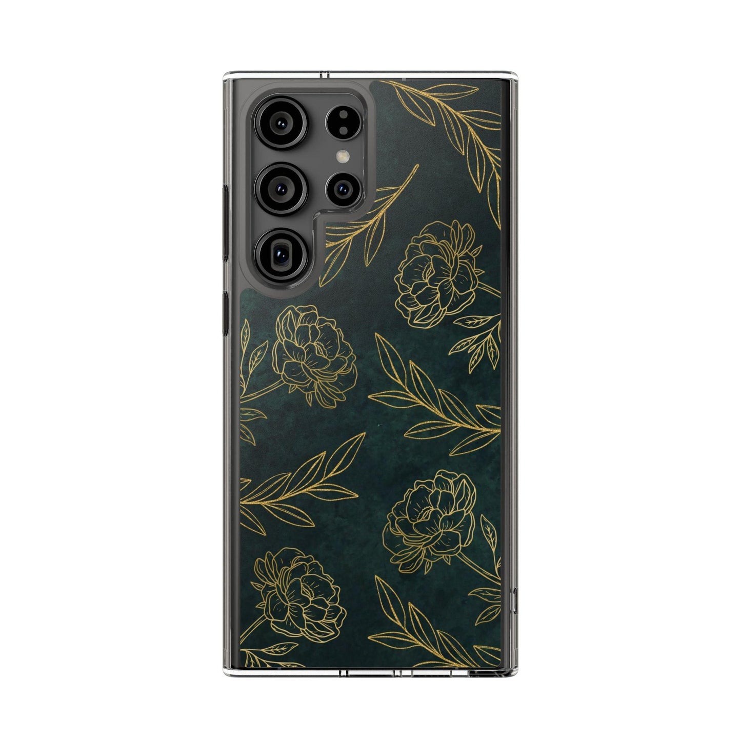 Floral Pattern Clear Cases