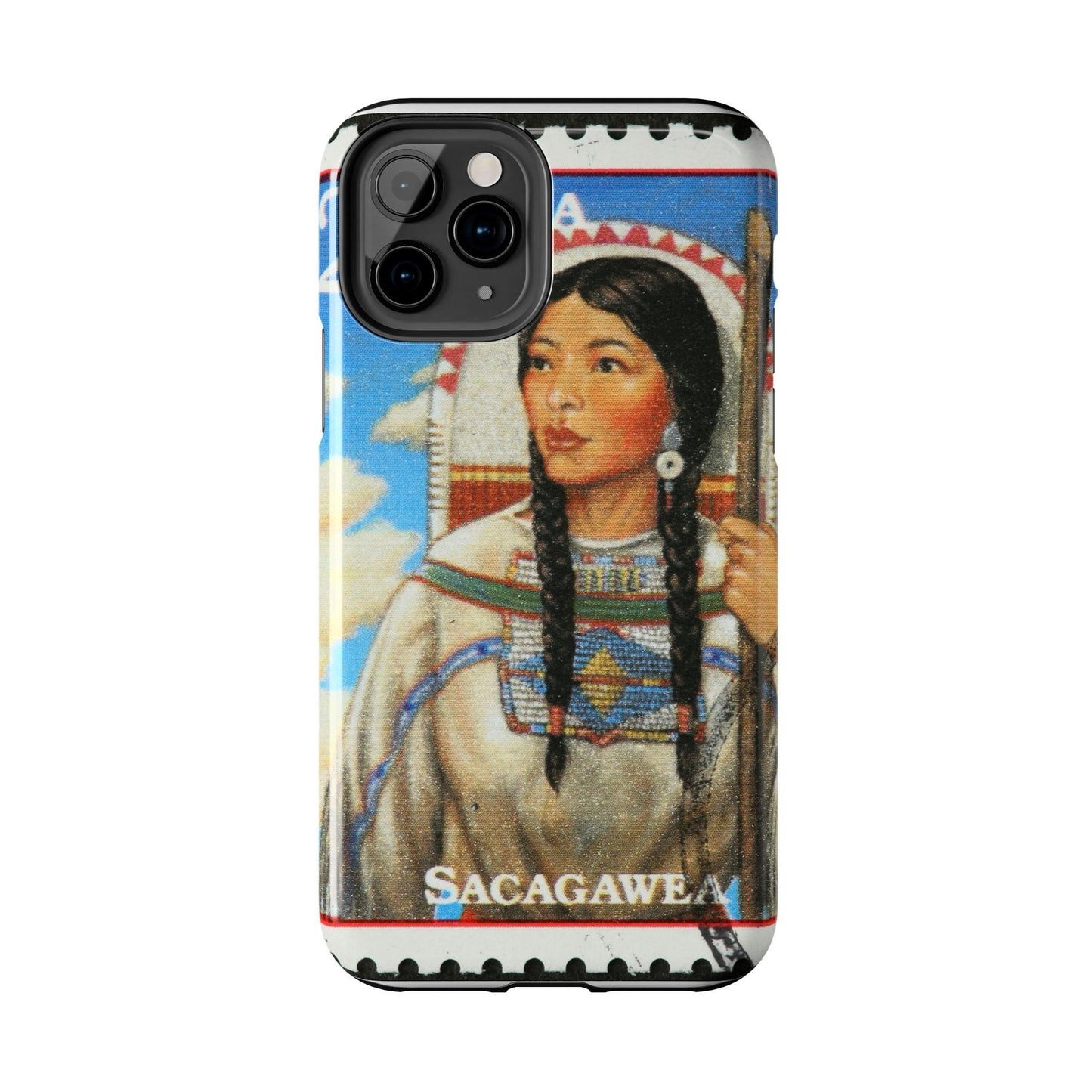 $1 Sacagawea Coin Design Tough Phone Cases