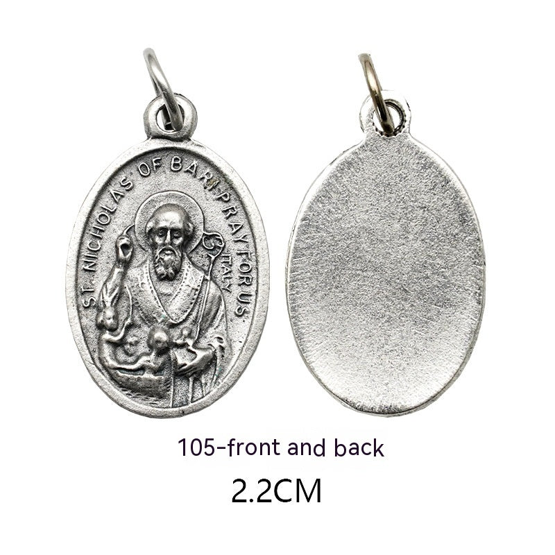Double-sided Camino Relief Pendant