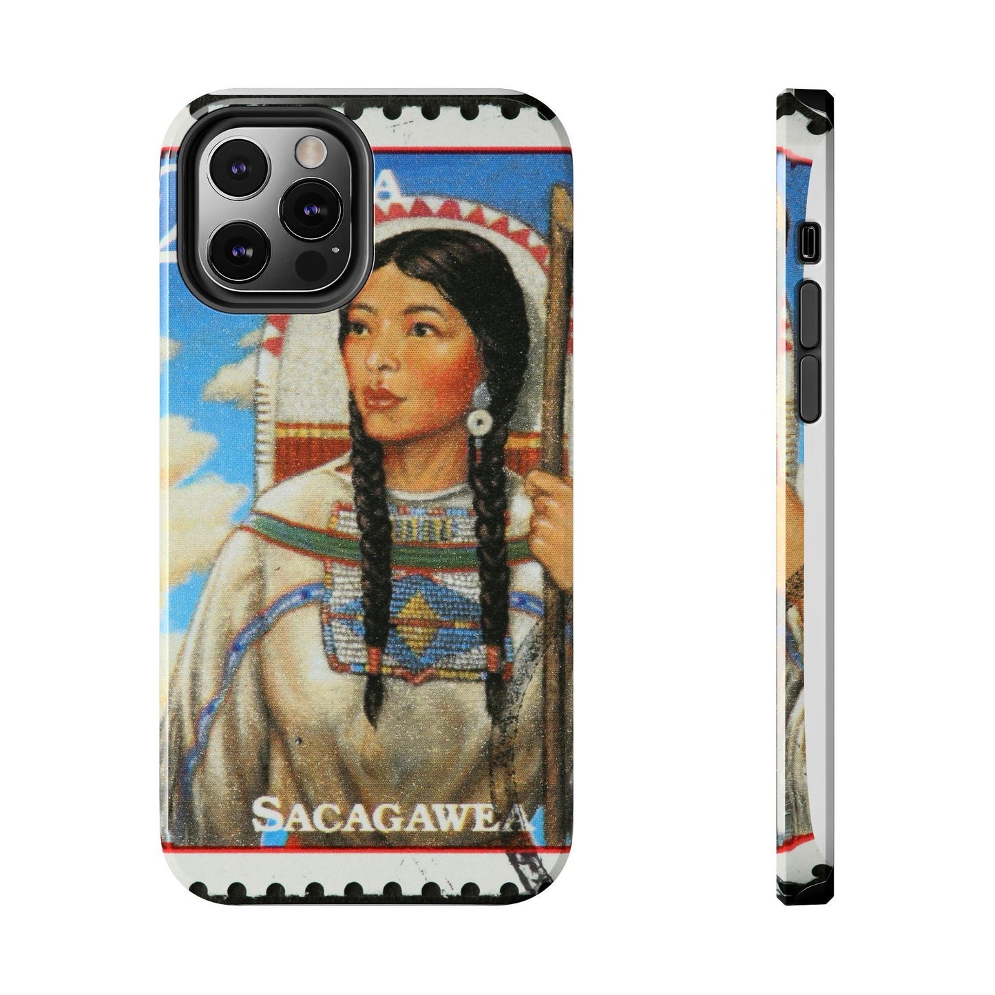 $1 Sacagawea Coin Design Tough Phone Cases