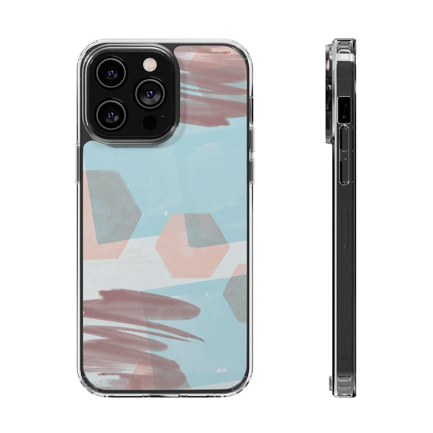 Shades In Abstract Clear Cases