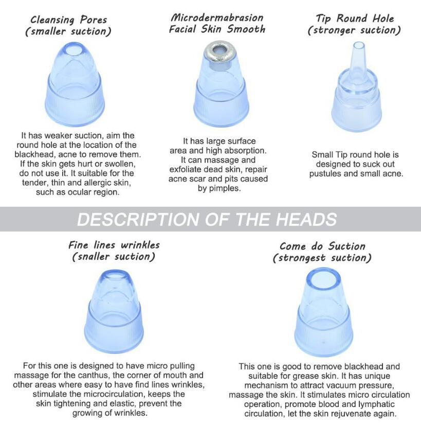 Electric Blackhead Suction Facial Washing Instrument