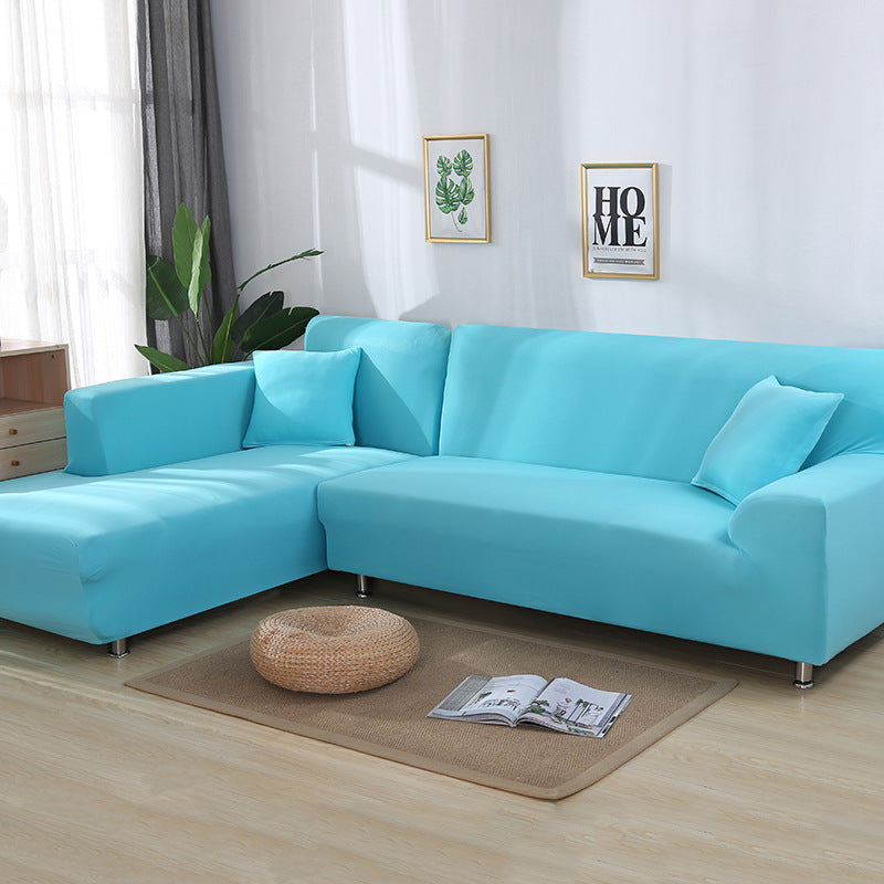Elastic Sofa Cover All-Inclusive L-Shaped Sofa Cover Leather Sofa Towel Full Cover Combination Four Seasons