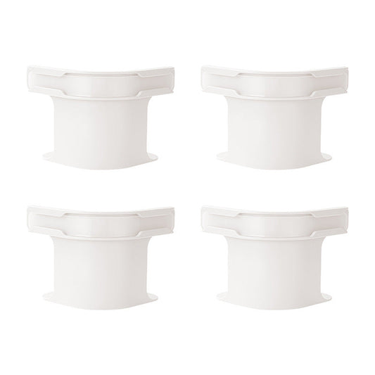 4 Heavy-Duty Bedsheet Corner Clips. High - quality, durable, and reliable. Ideal for securing bed sheets and protectors.