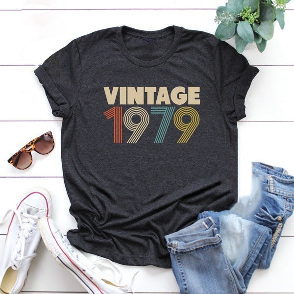 Women's Short Sleeve Cross-Border T-Shirt