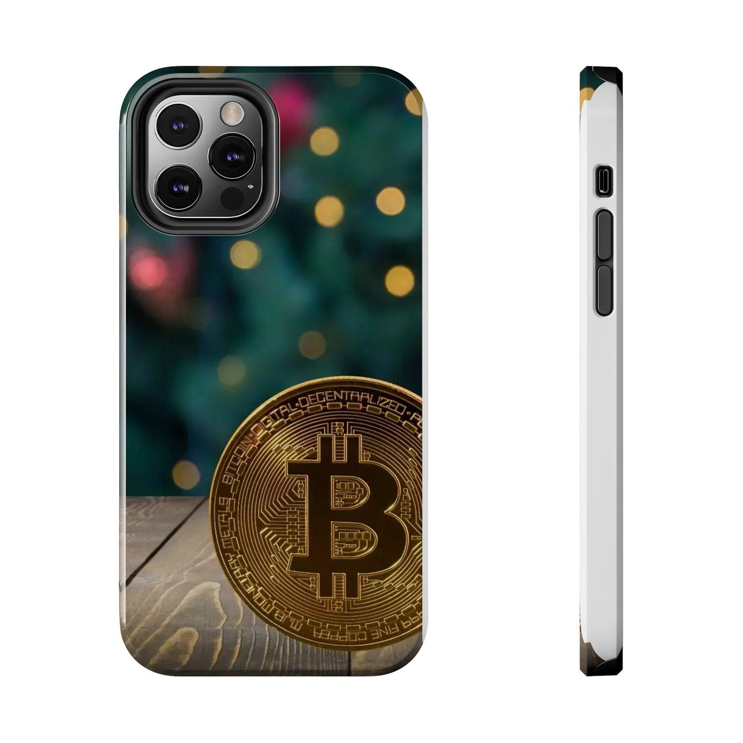 Crypto Bitcoin High Quality Printed Tough Phone Cases