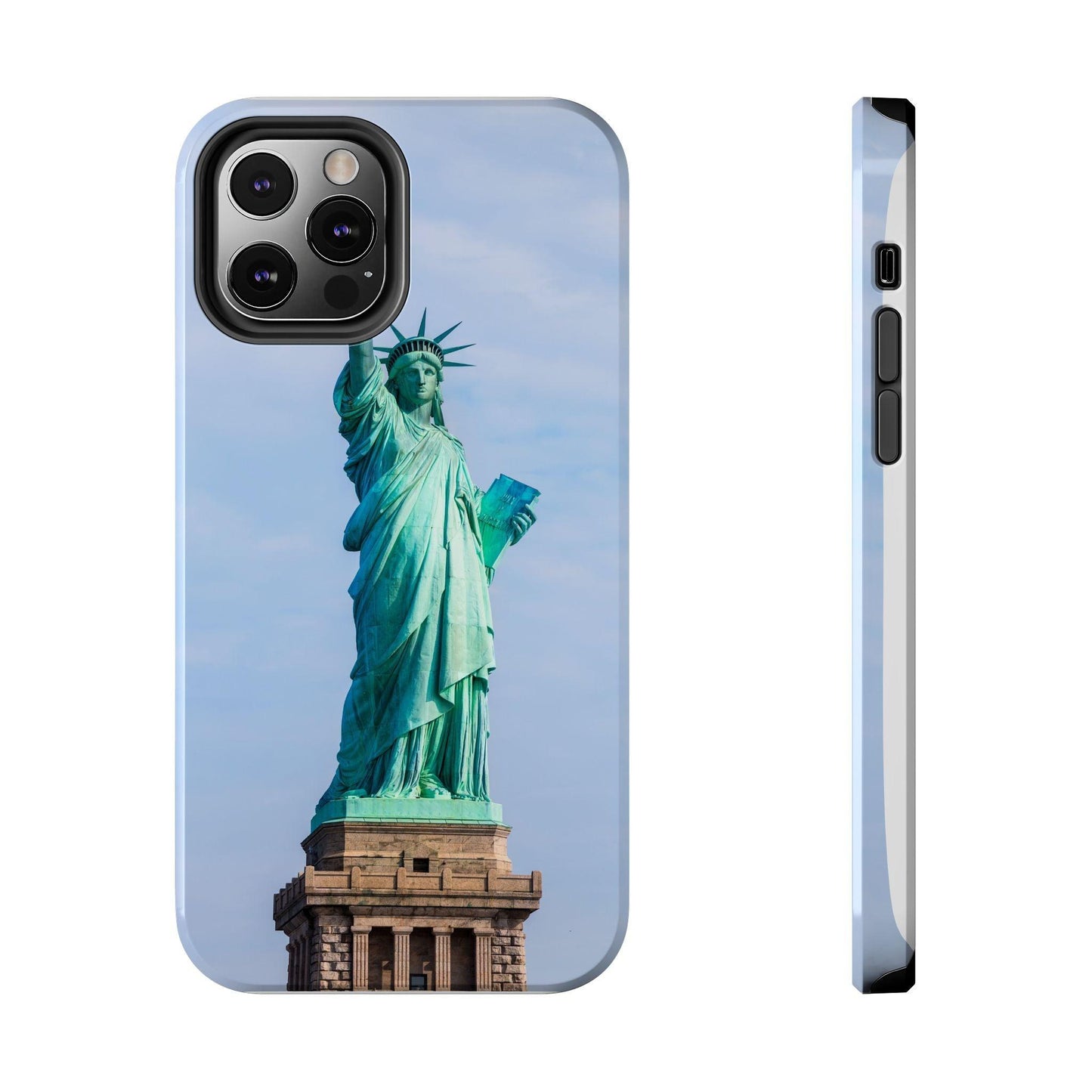 Statue of Liberty Printed Tough Phone Case - Iconic Freedom Design