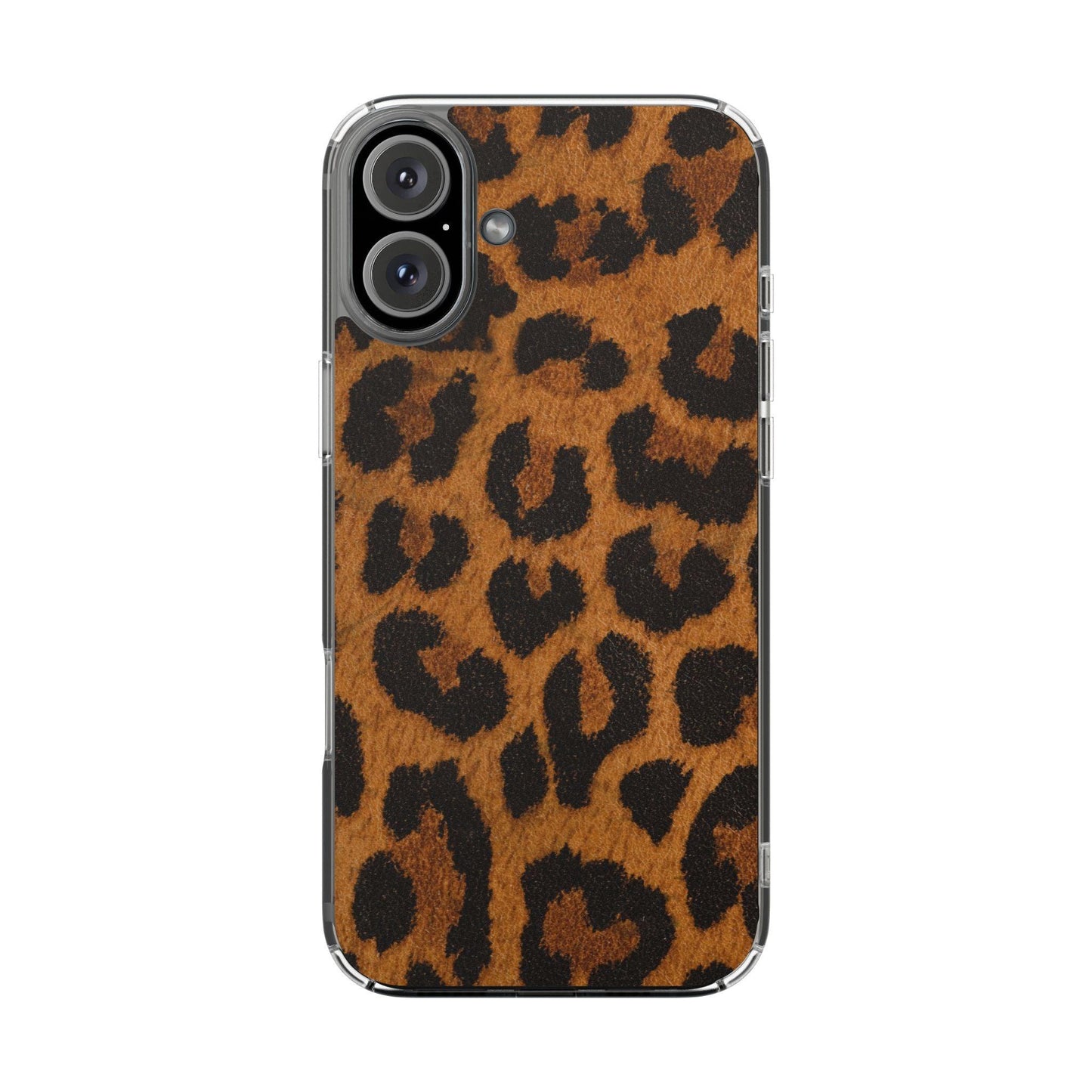 Clear Cases Cheeta Print