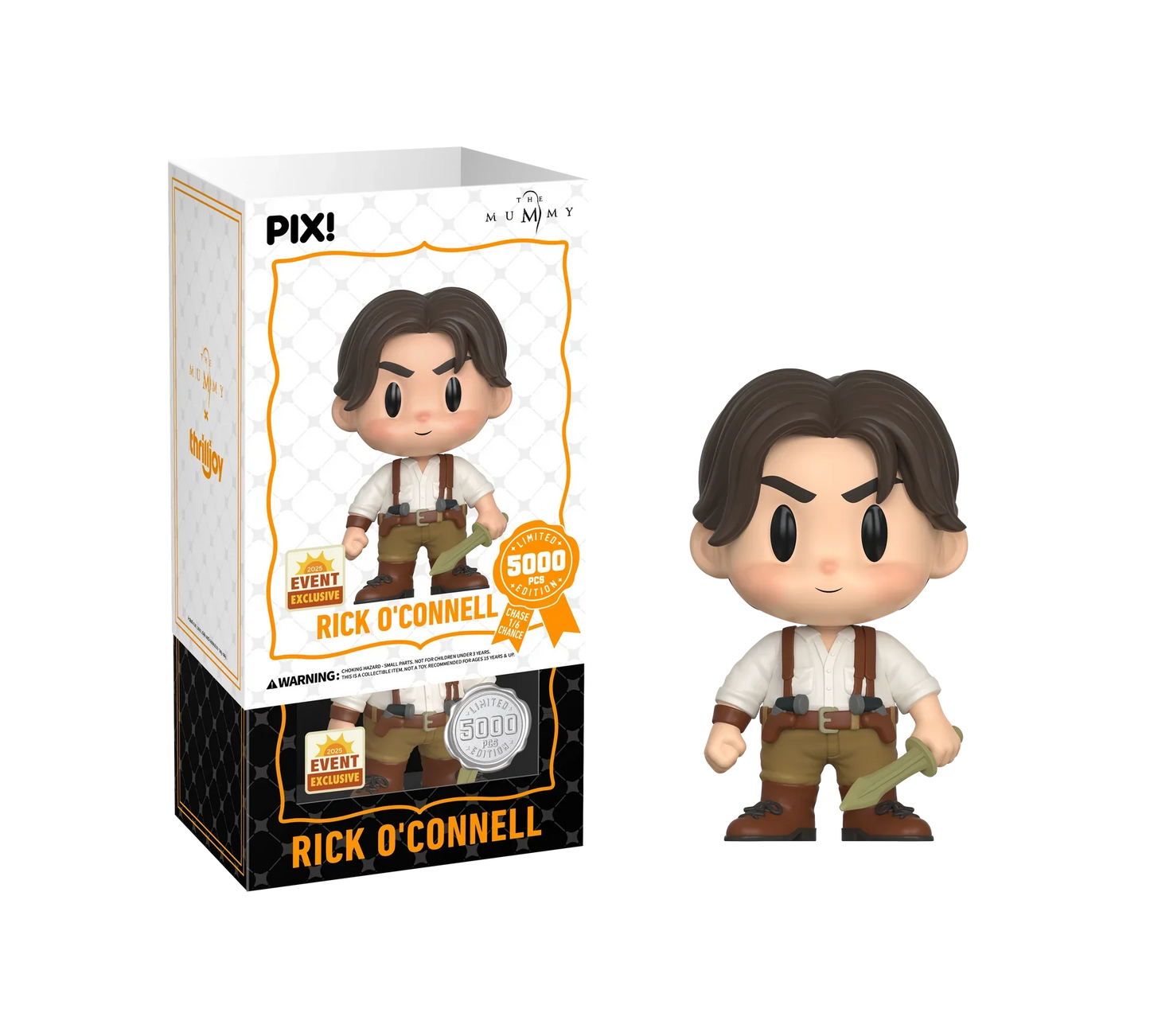 [Thrilljoy] [EXCLUSIVE] The Mummy - Rick O'Connell LE5000 PIX Vinyl Figure (1 in 6 Chance at Chase)