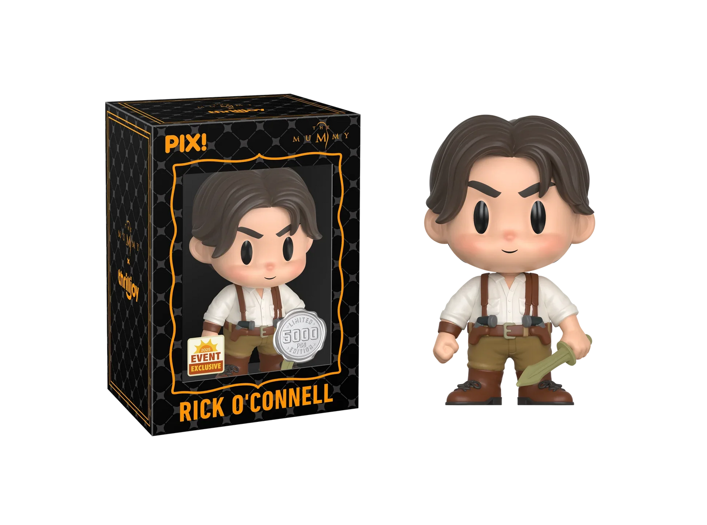 [Thrilljoy] [EXCLUSIVE] The Mummy - Rick O'Connell LE5000 PIX Vinyl Figure (1 in 6 Chance at Chase)
