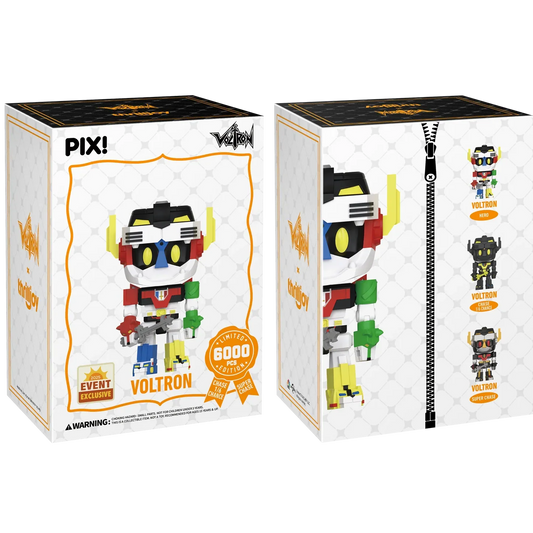 [Thrilljoy] [EXCLUSIVE] Voltron Defender of the Universe - Voltron LE6000 PIX Vinyl Figure (1 in 6 Chance at Chase)