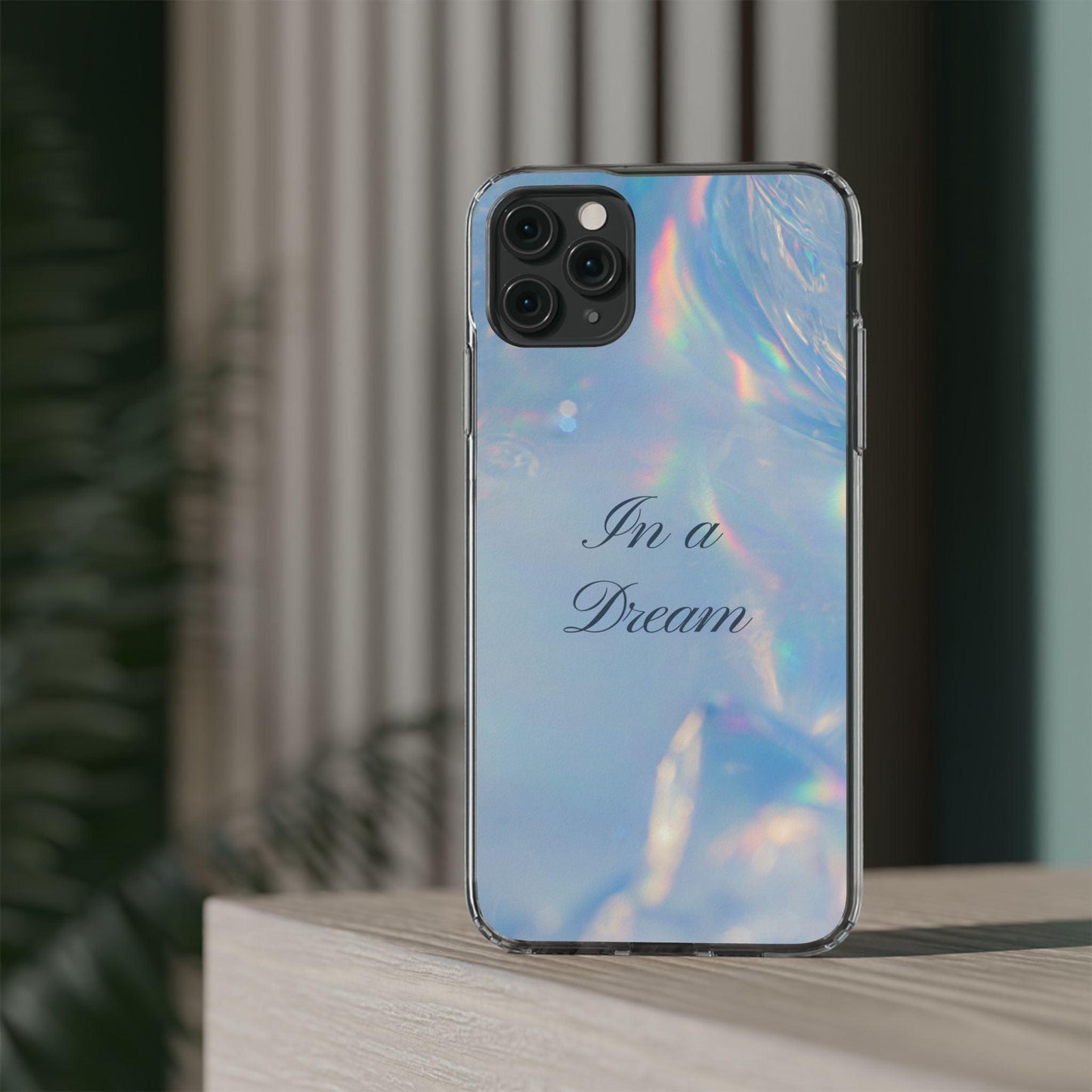In a Dream Shinny Blue Clear Cases