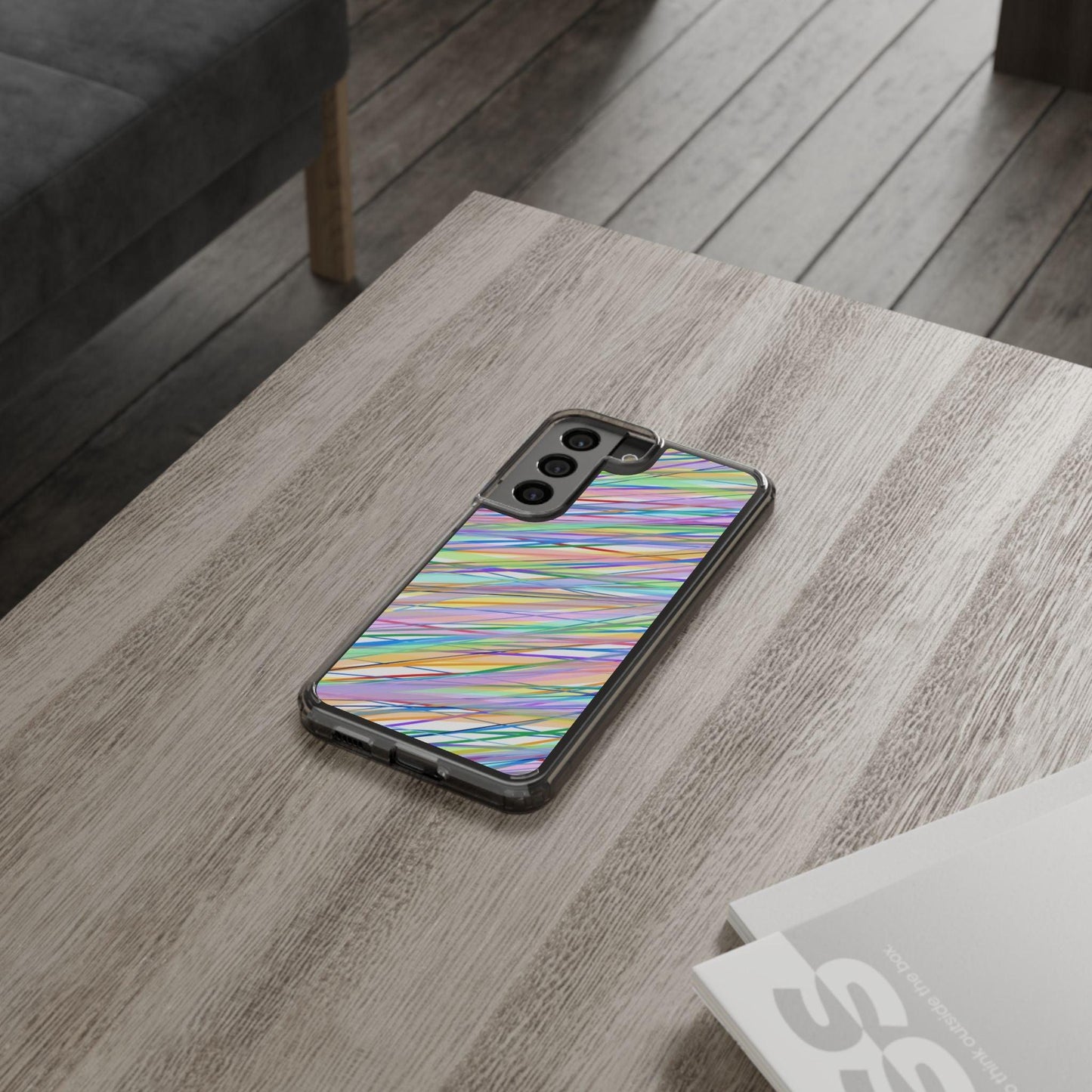 Threads Of Colors Clear Case