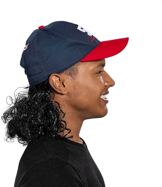 Eastbound Baseball Player 55 Powers Hat and Wig Set