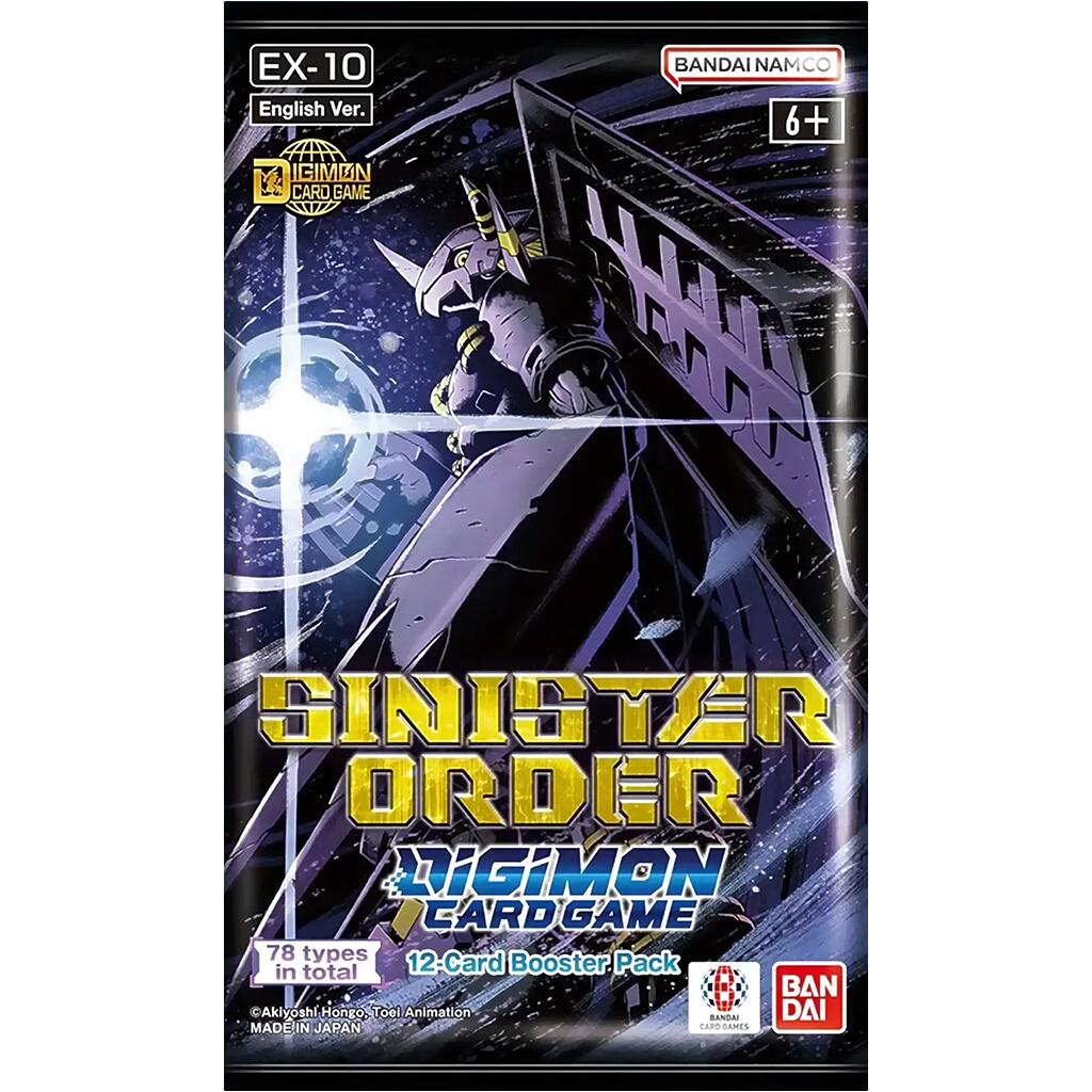 Sinister Order Booster Pack [EX10 - 000]