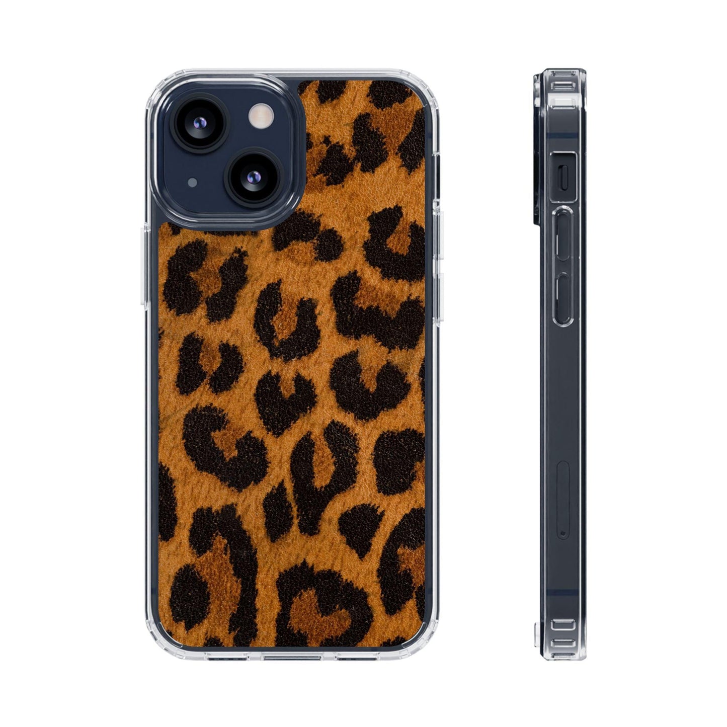 Clear Cases Cheeta Print
