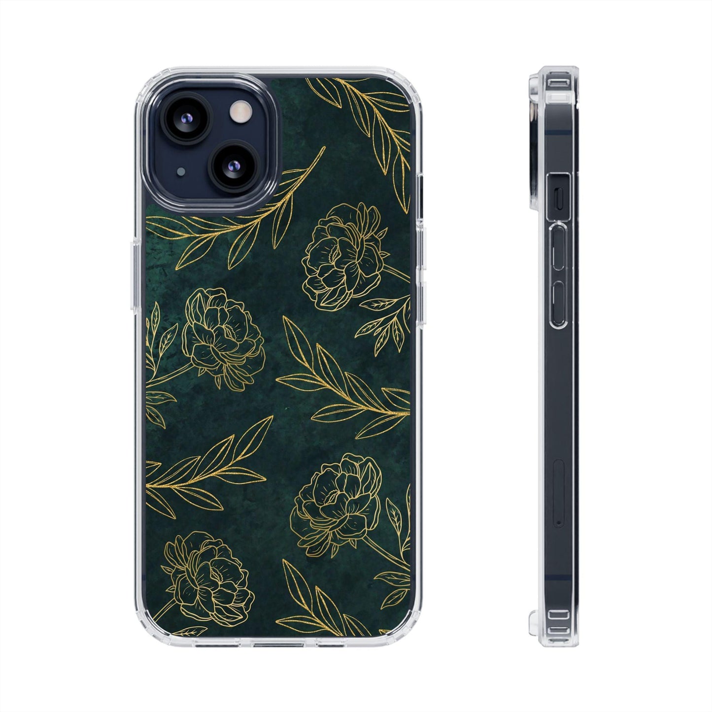 Floral Pattern Clear Cases