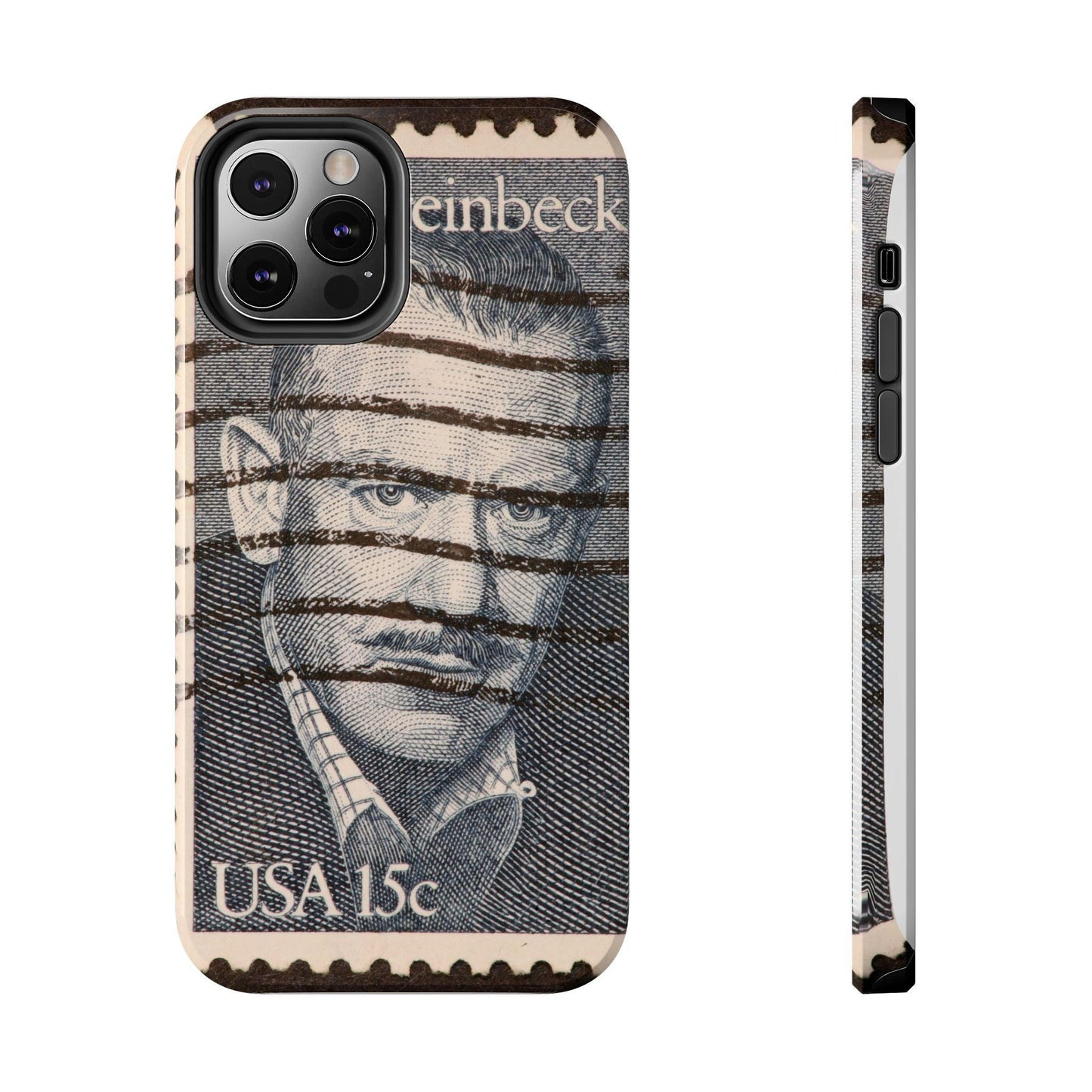 John Steinbeck USA 15c Printed Tough Phone Case for iPhone - Literary Tribute Design