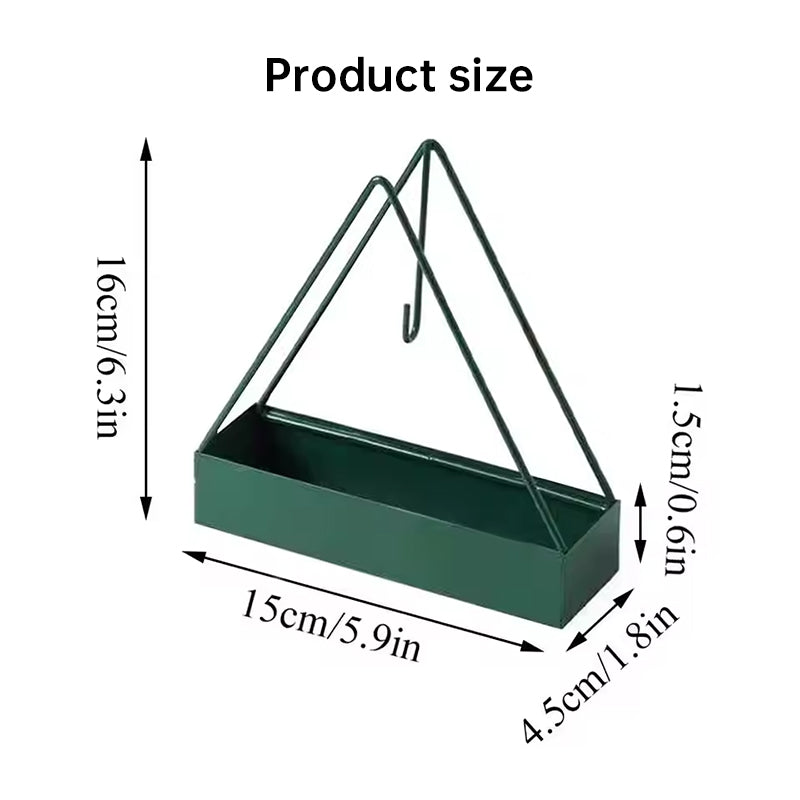 3-Legged Iron Mosquito Coil Stand   Portable, Durable & Stylish Sandalwood Design   Ideal Home Accessory for Coils