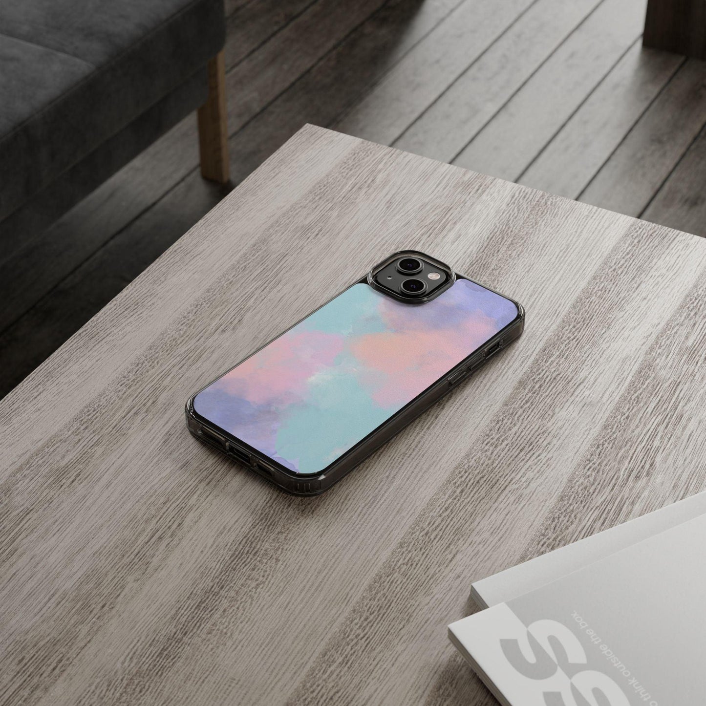 Shades of Pastel Clear Cases