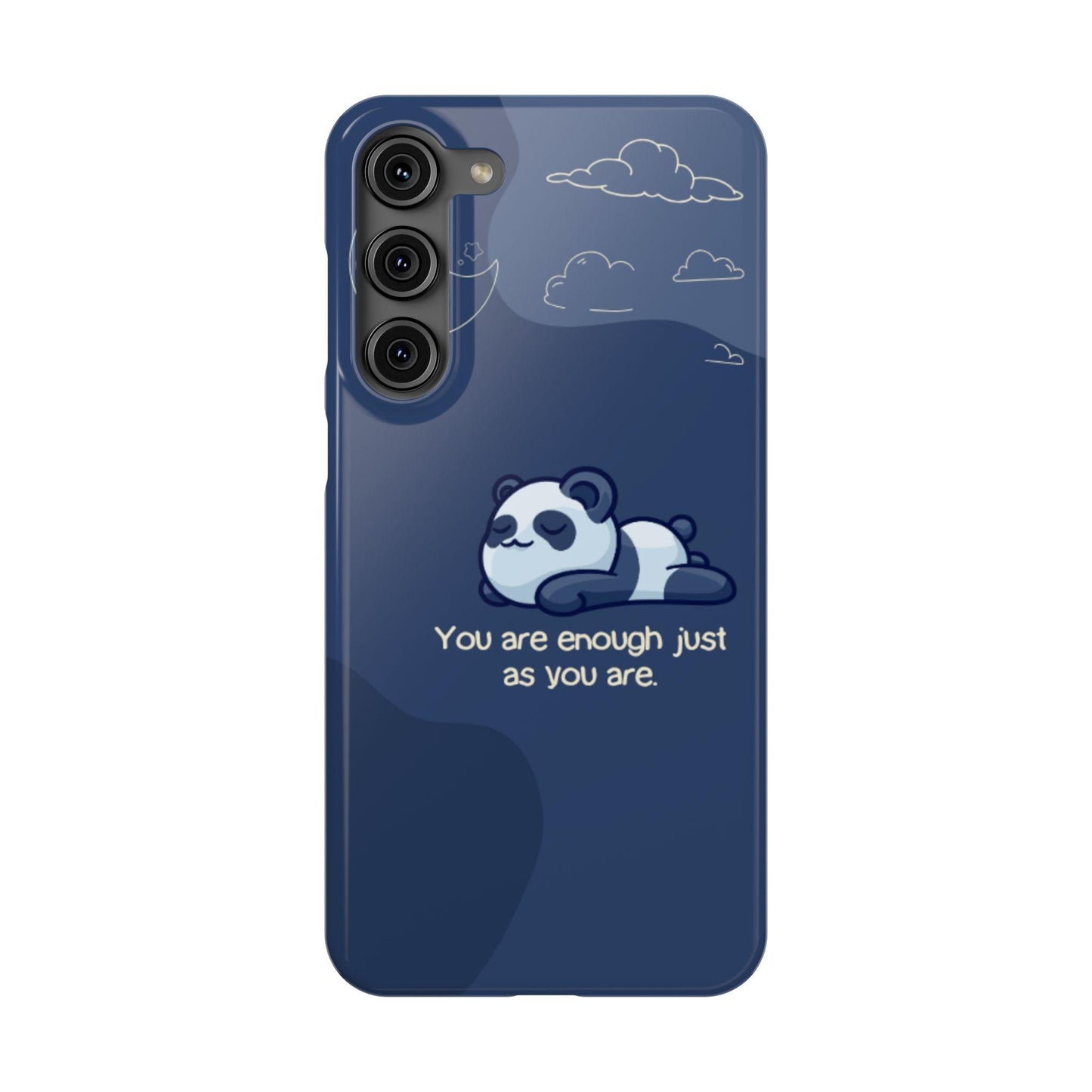 Panda Dreams Phone Case – Cozy Vibes & Inspiring Words