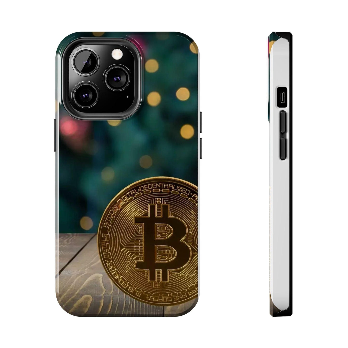 Crypto Bitcoin High Quality Printed Tough Phone Cases