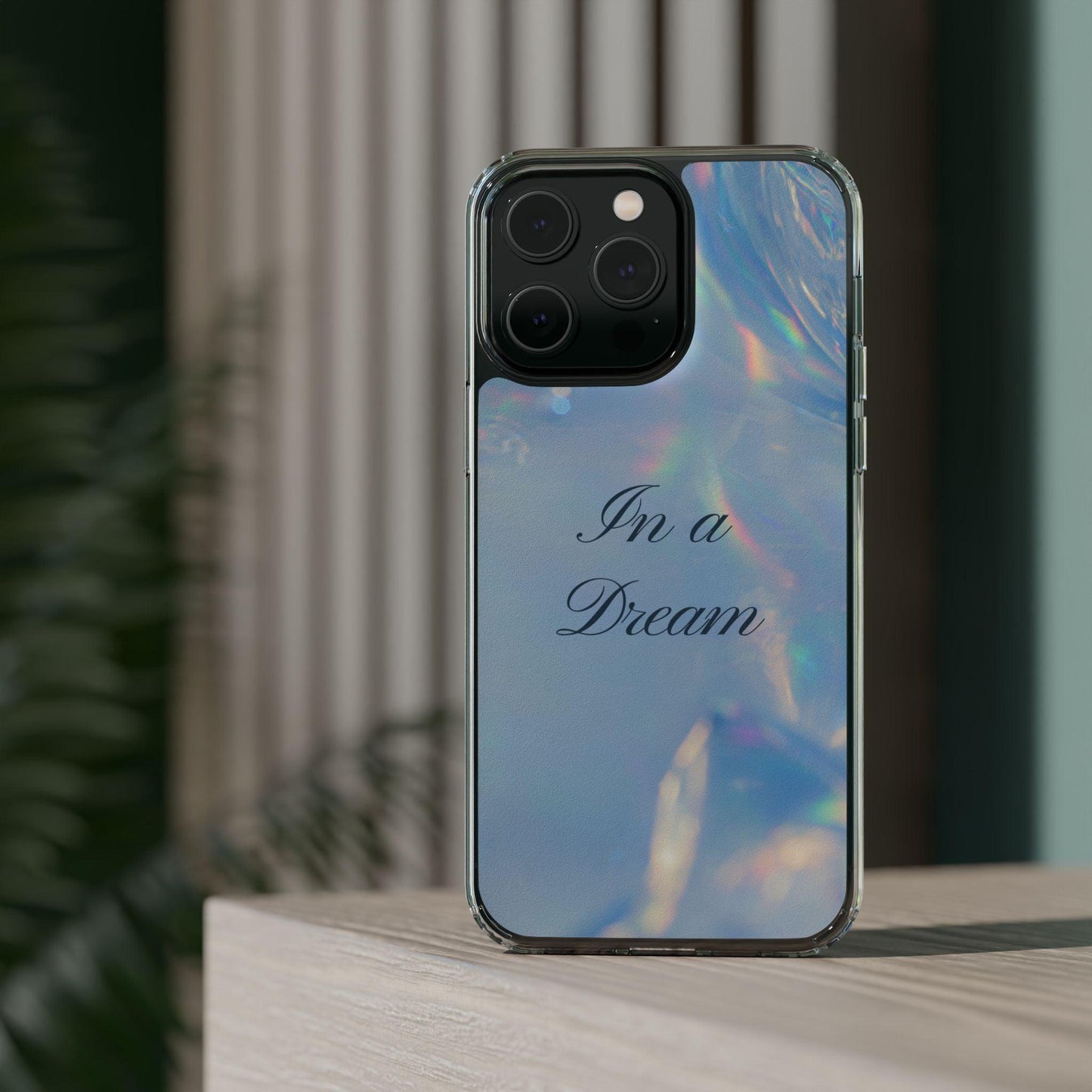 In a Dream Shinny Blue Clear Cases
