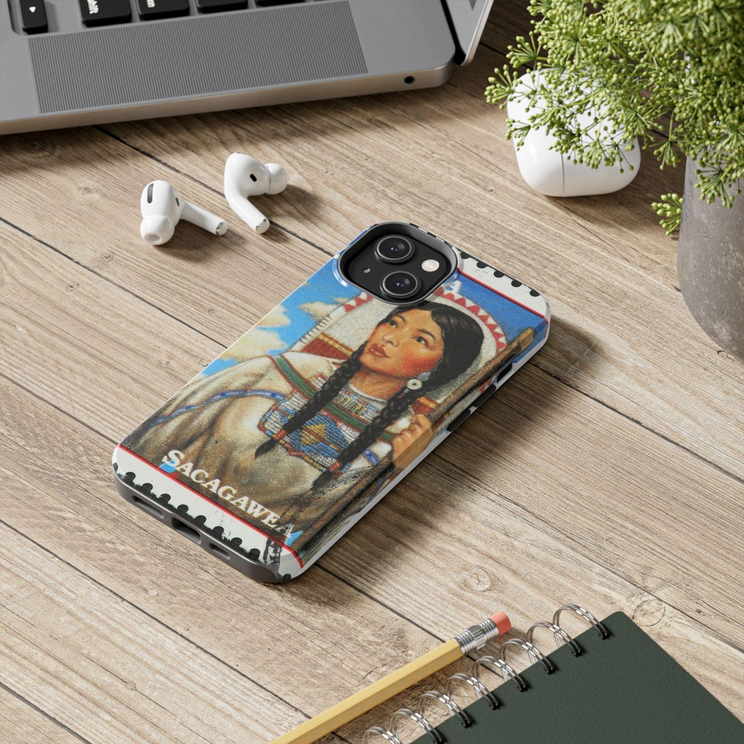 $1 Sacagawea Coin Design Tough Phone Cases