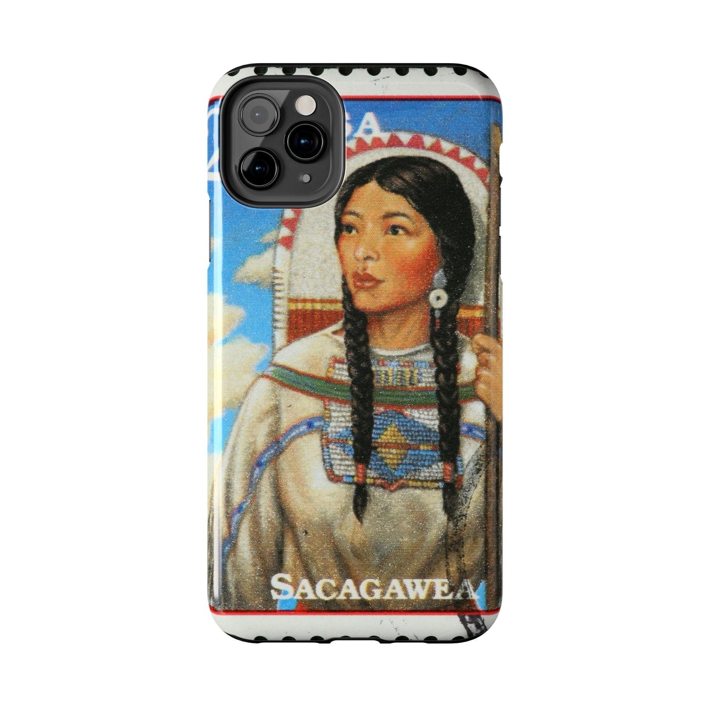 $1 Sacagawea Coin Design Tough Phone Cases