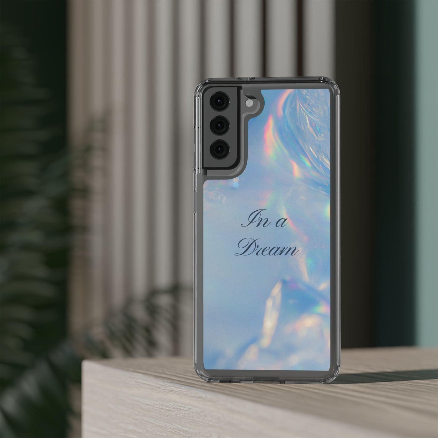 In a Dream Shinny Blue Clear Cases