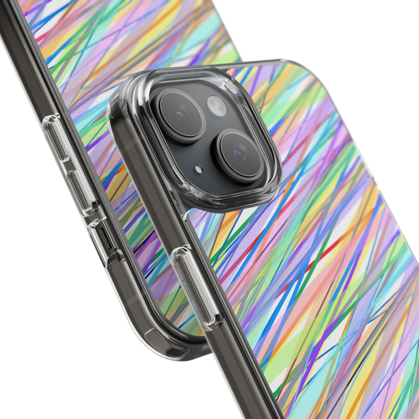 Threads Of Colors Clear Case