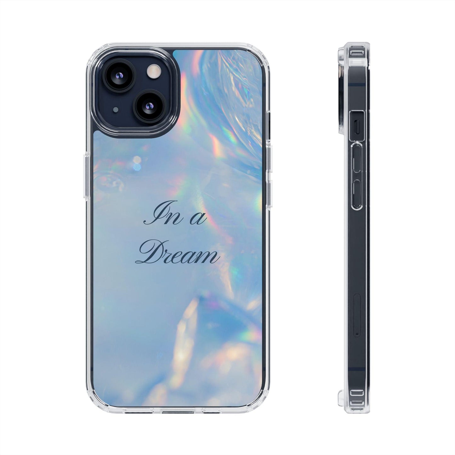 In a Dream Shinny Blue Clear Cases