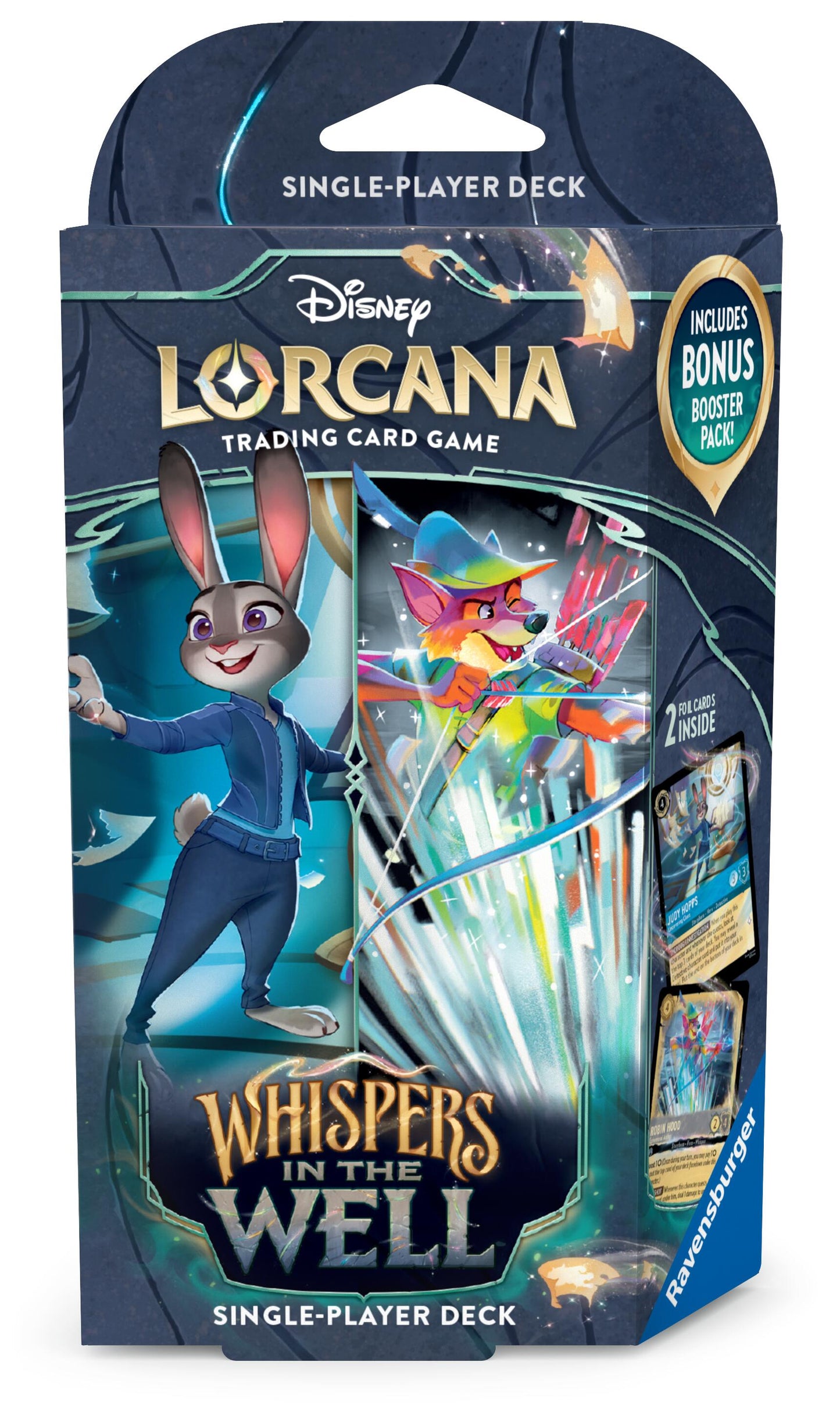 Disney Lorcana: Whispers in the Well Starter Deck (Sapphire & Steel) [10]