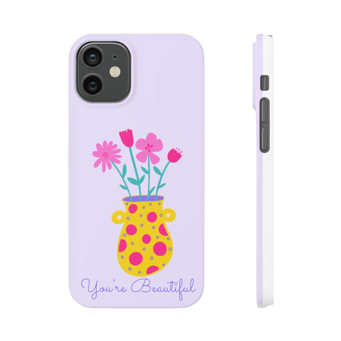 Floral Pot Phone Case – Bloom with Style Everywhere You Go