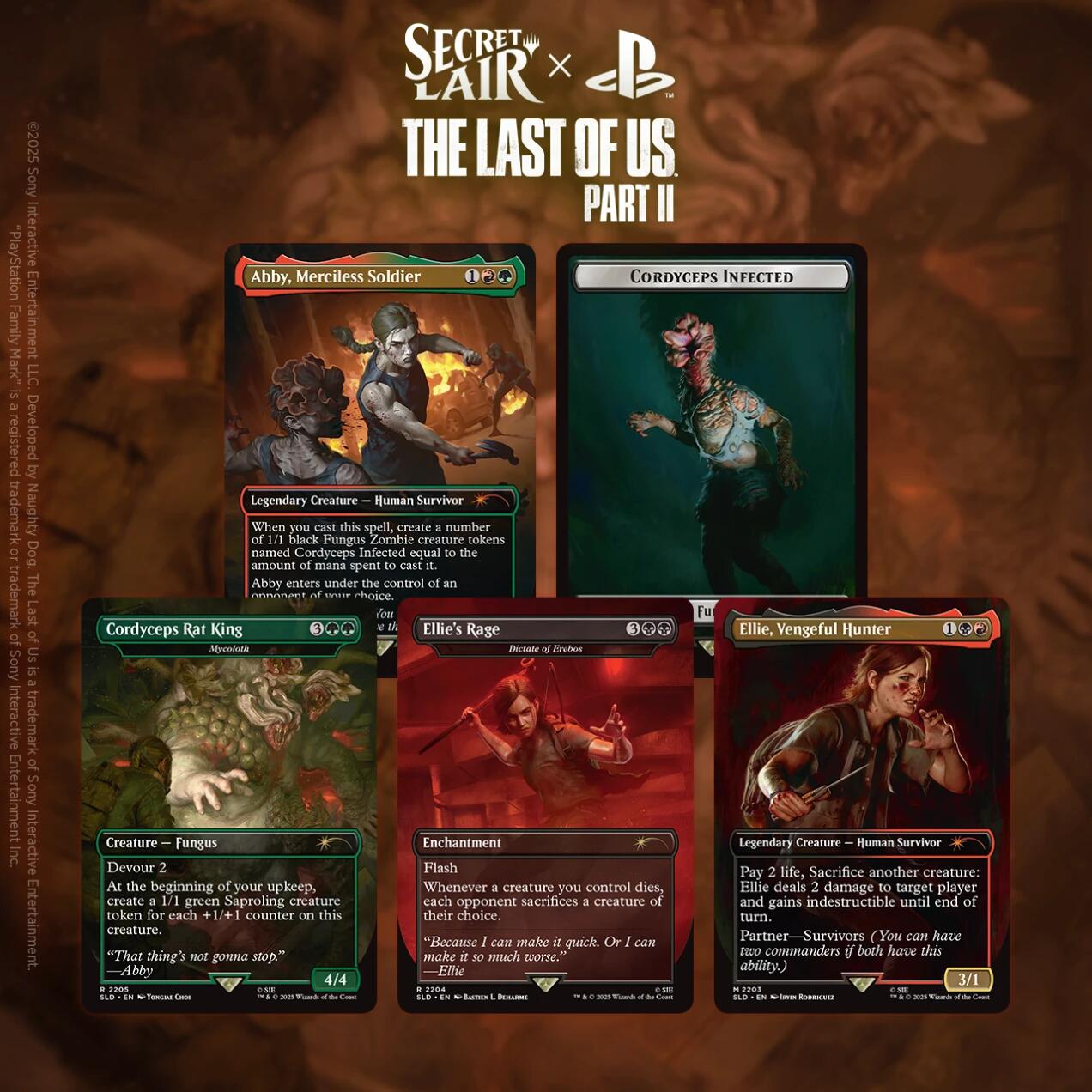 Secret Lair x The Last of Us Part II - Non-Foil Edition [SLD]