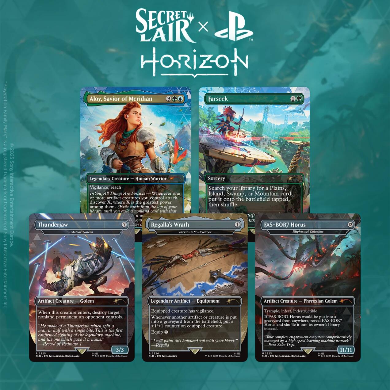 Secret Lair x Horizon: Into the Forbidden West - Non-Foil Edition [SLD]