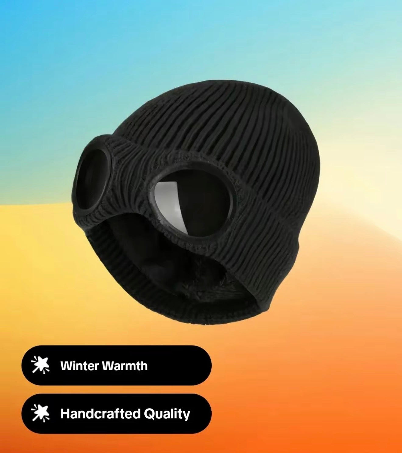 GoggleBean Knit Hat