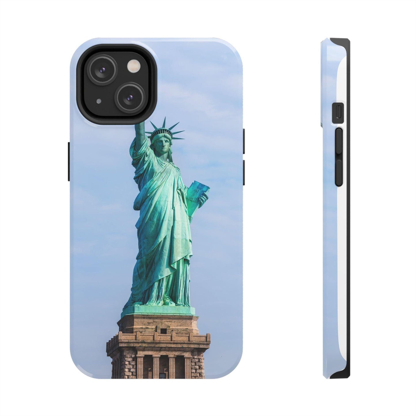 Statue of Liberty Printed Tough Phone Case - Iconic Freedom Design