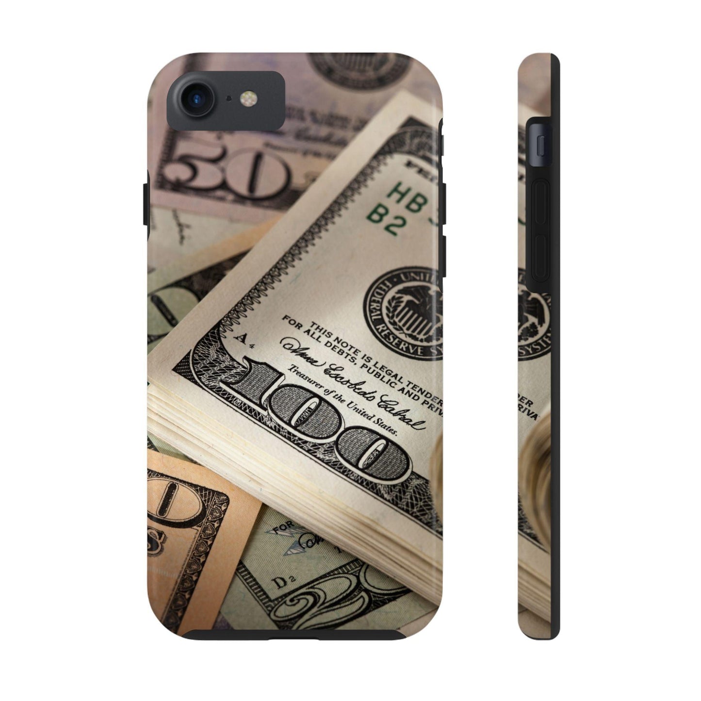 100$ Dollars High Quality Printed Tough Phone Cases