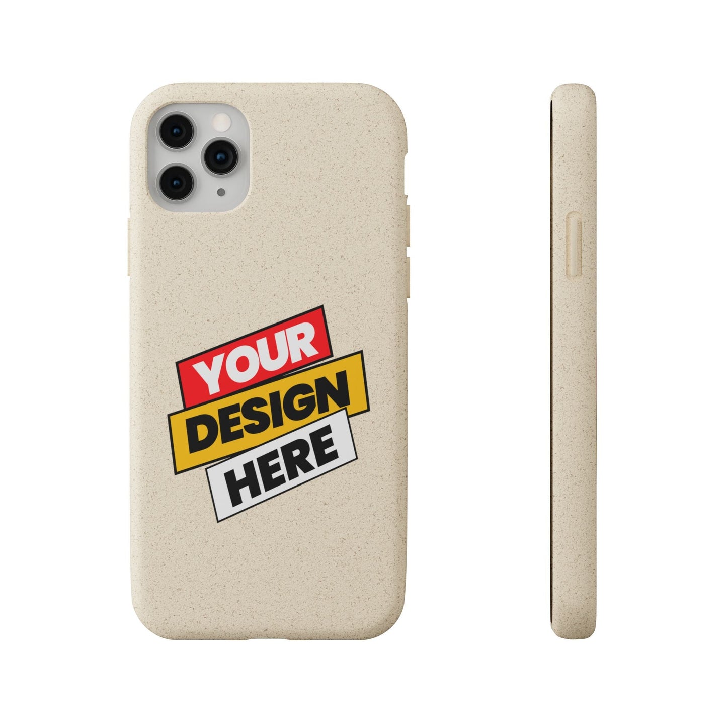 Eco-Friendly Phone Case, Biodegradable Phone Cover, Sustainable Accessory, Customizable iPhone Case, Green Gift Idea, Environmentally