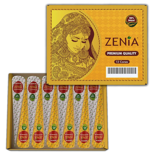 All-Natural Ready-to-Use Henna Hair Color Paste – Multipurpose Henna Cones