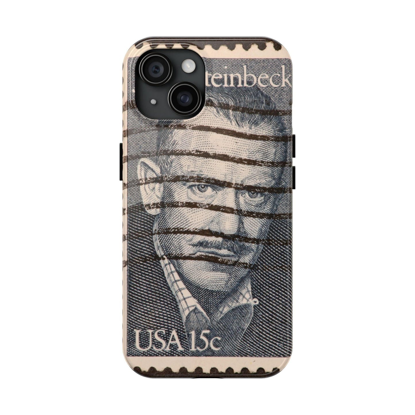 John Steinbeck USA 15c Printed Tough Phone Case for iPhone - Literary Tribute Design