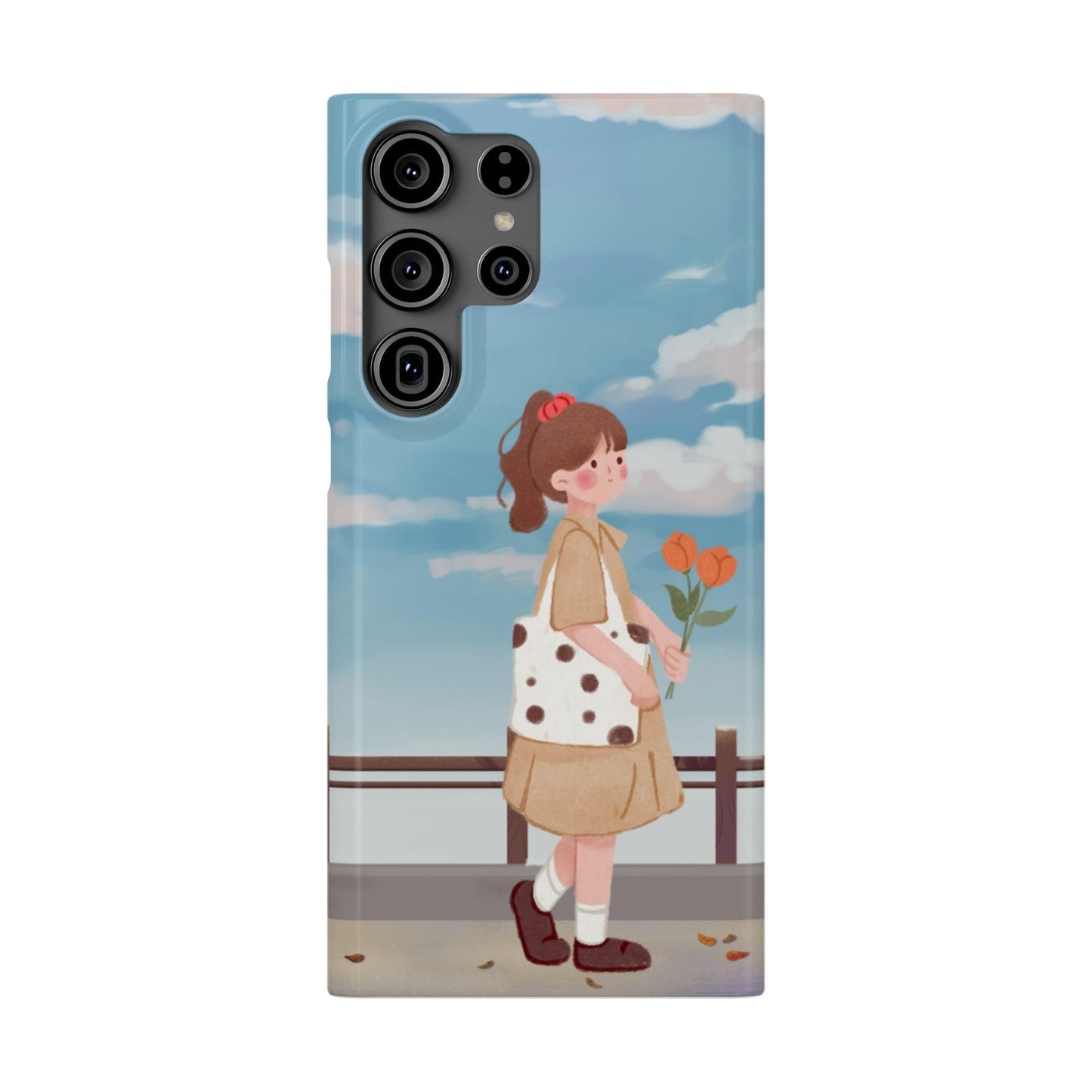 Joyful Stroll Mobile Cover – Embrace Happiness Everywhere You Go!