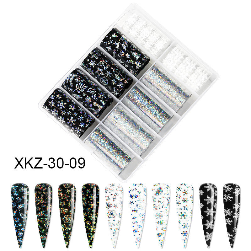 Butterfly Laser Star Nail Transfer Paper