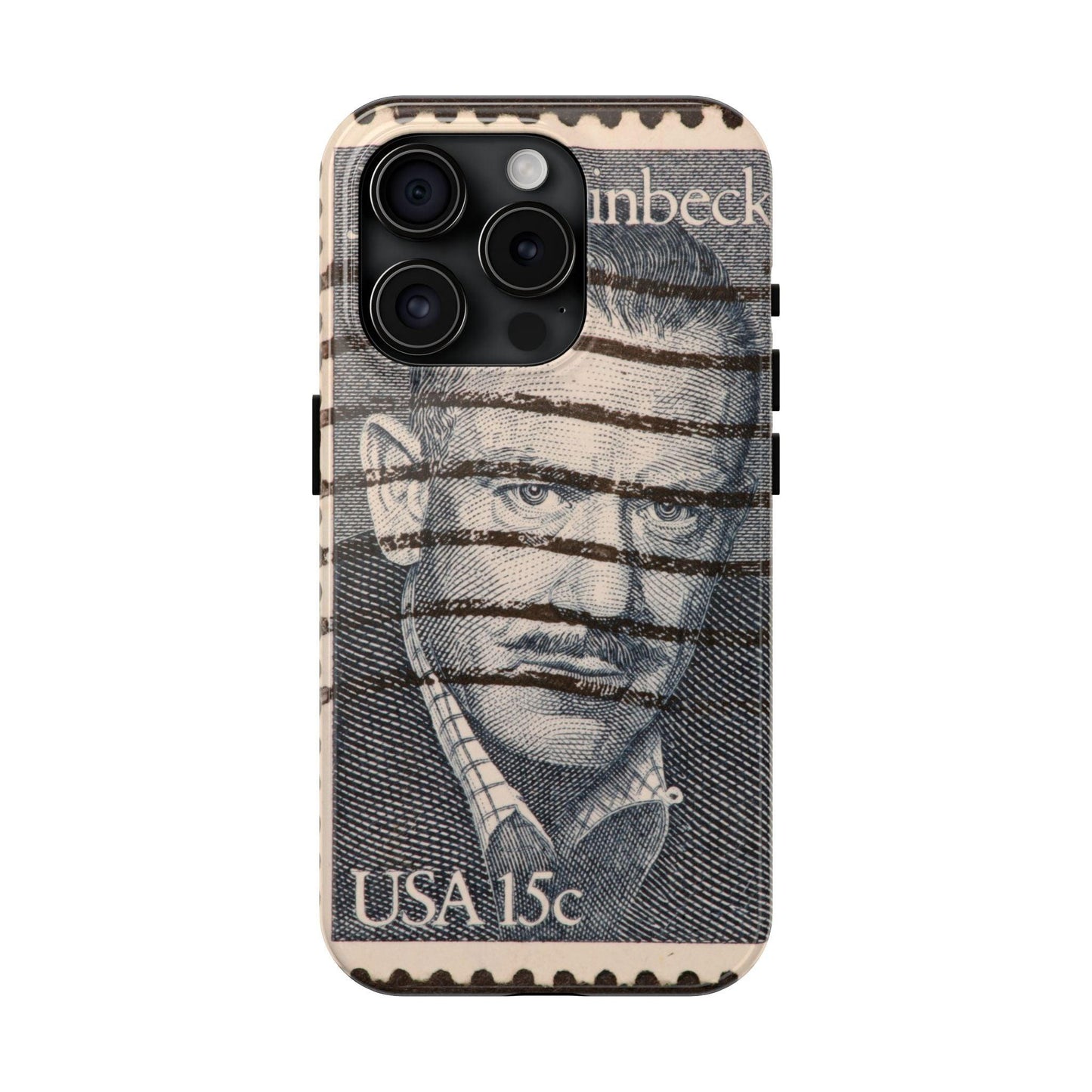 John Steinbeck USA 15c Printed Tough Phone Case for iPhone - Literary Tribute Design