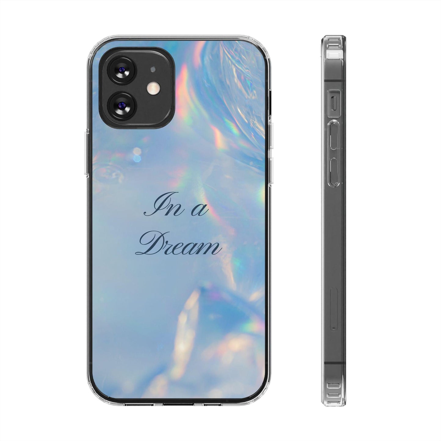 In a Dream Shinny Blue Clear Cases
