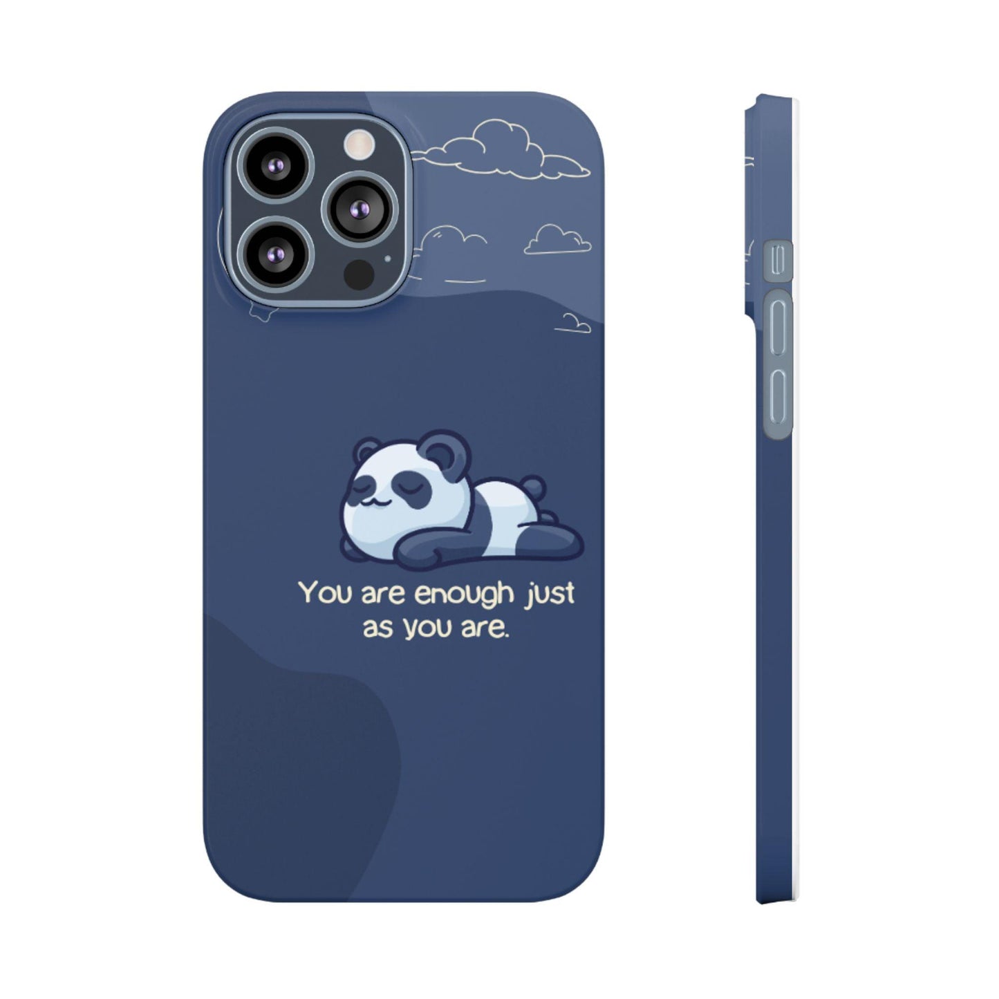 Panda Dreams Phone Case – Cozy Vibes & Inspiring Words
