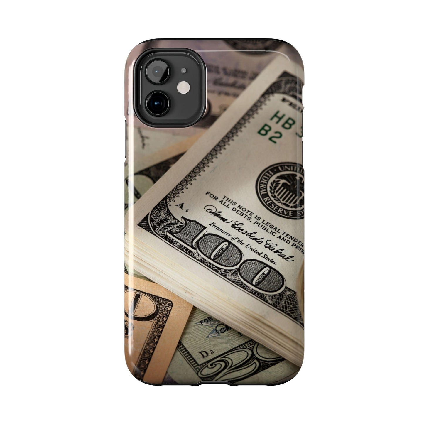 100$ Dollars High Quality Printed Tough Phone Cases